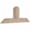 Ekena Millwork Portland Smooth Timber Gable Bracket, Douglas Fir, 48"W x 20"H x 5 1/2"D x 5 1/2"F, 10/12 Pitch GBW048X20X0606POR00SDF - alternate 2